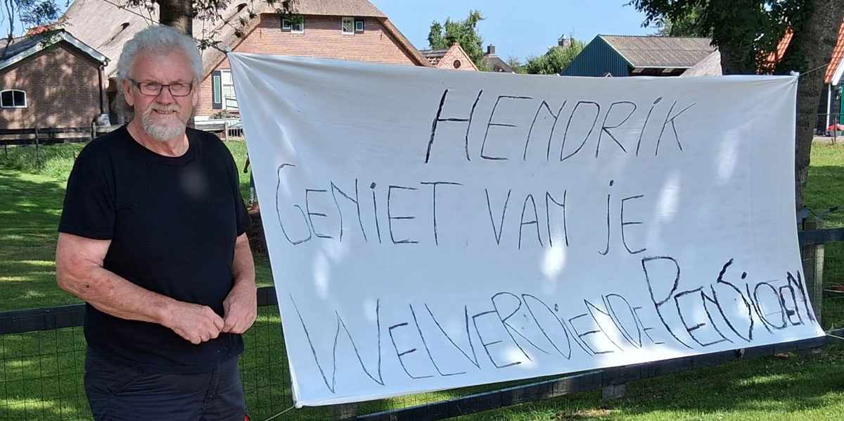 Hendrik Lier met pensioen