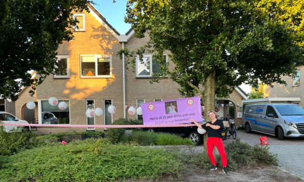 25 jaar pret met Jeanet aan je kraambed