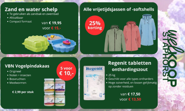 Mooie acties bij Welkoop Staphorst
