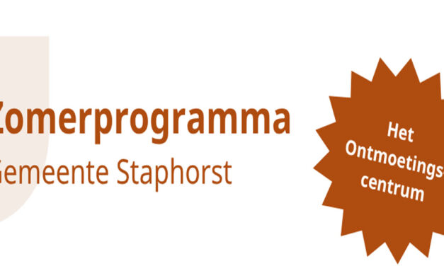 Zomerprogramma Staphorst: Voor als de zomer wat lang duurt