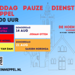 Middagpauzediensten tijdens Donderdag Meppel Dagen 2025