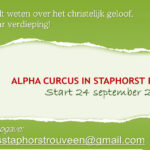 Start Alphacursus in Staphorst