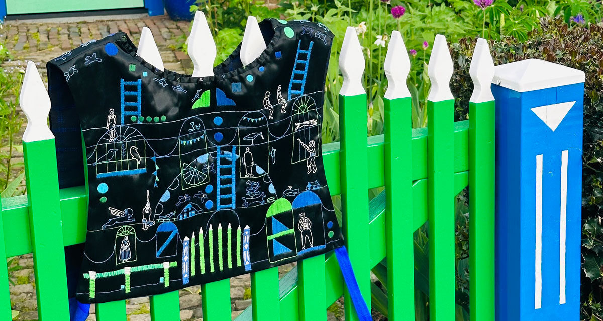Expositie Daphne van den Berg tijdens Open Monumentendag Staphorst: een ode aan streekdracht en volkskunst