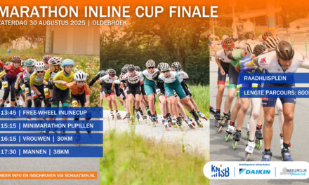 Finalewedstrijd Marathon Inline Cup 2025 op 30 augustus in Oldebroek