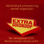 Stoepverkoop bij Hilleen Mode & Hem