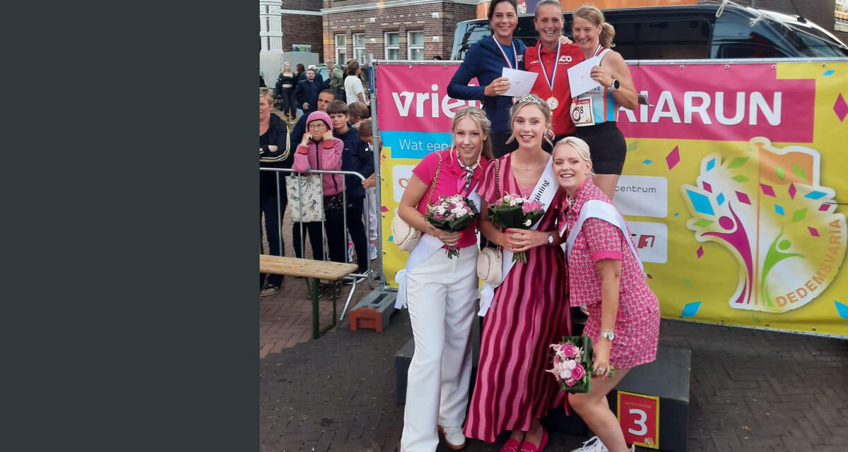 Lopers Bos Bedden Loopgroep AG ’85 bij enkele wedstrijden actief.