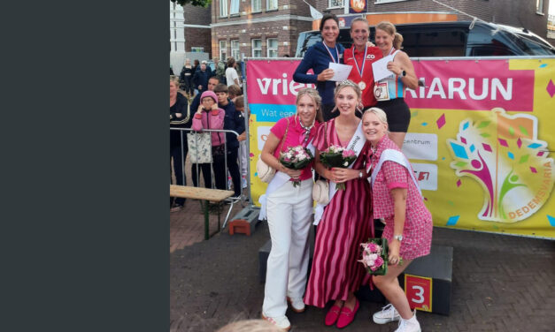 Lopers Bos Bedden Loopgroep AG ’85 bij enkele wedstrijden actief.