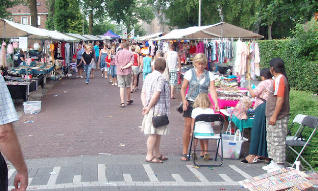 Woensdag 13 augustus Braderie in Staphorst