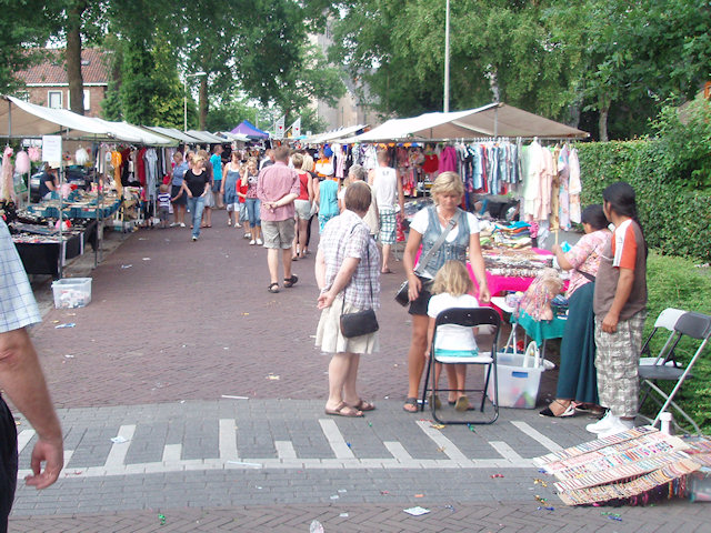 Woensdag 13 augustus Braderie in Staphorst