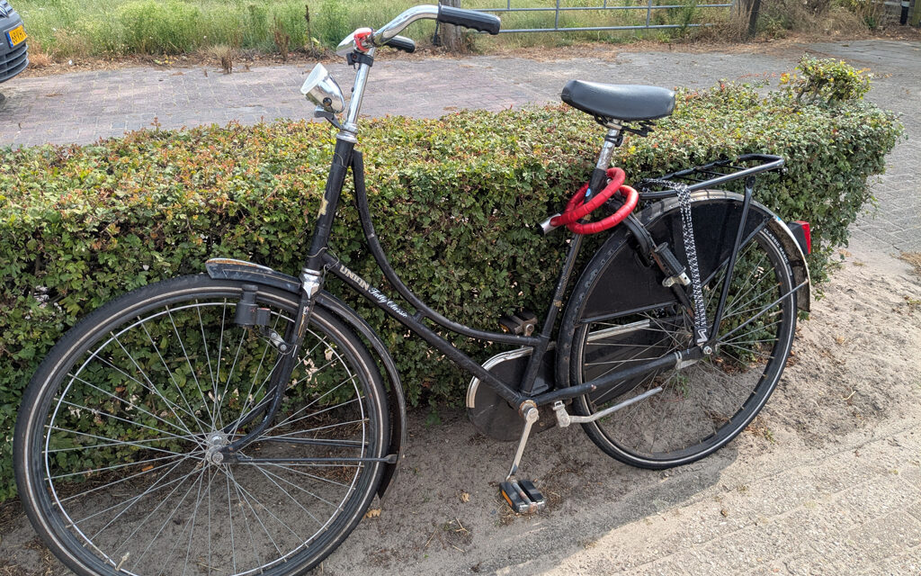 Van wie is deze hegfiets?