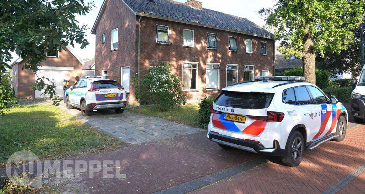 Hennepkwekerij aangetroffen op zolder woning in Staphorst, verdachte aangehouden