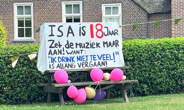 Hoera, Isa 18 jaar