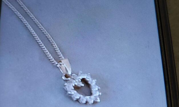 Gouden ketting met hanger verloren