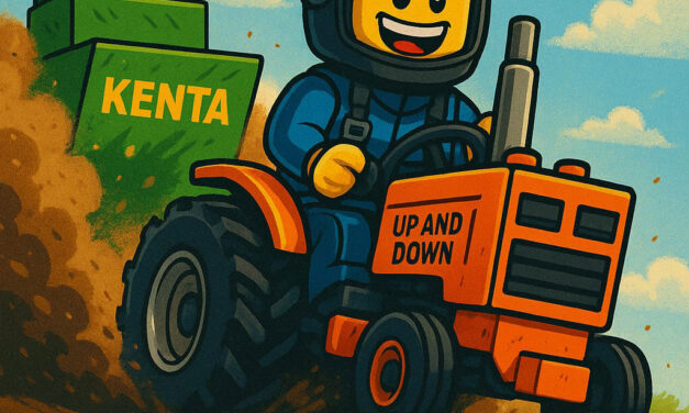 Legopulling wedstrijd bij de ‘Slep op Staphorst’ 6 september