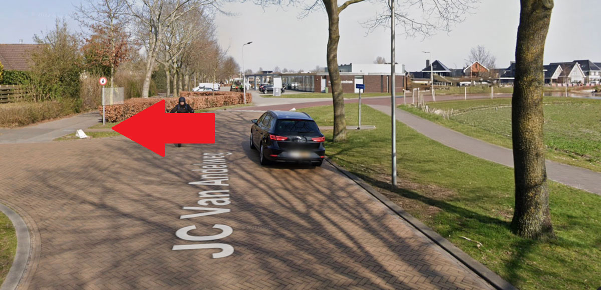 Voorstel fietspad en voetpad langs J.C. van Andelweg (update)