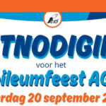 Uitnodiging Jubileumfeest AG’85