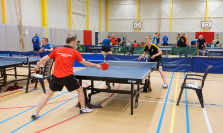 Geen prijzen voor de tafeltennissers op het “Open kampioenschap van Avereest”