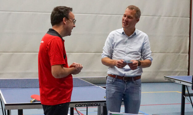 OldStars tafeltennis beleefd vliegende start