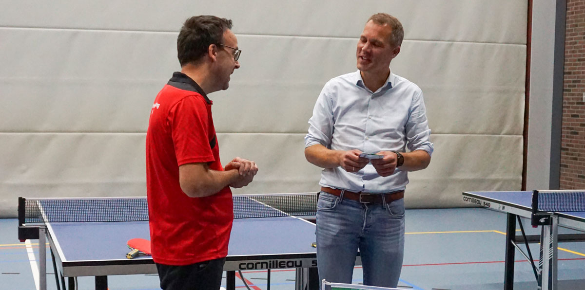 OldStars tafeltennis beleefd vliegende start