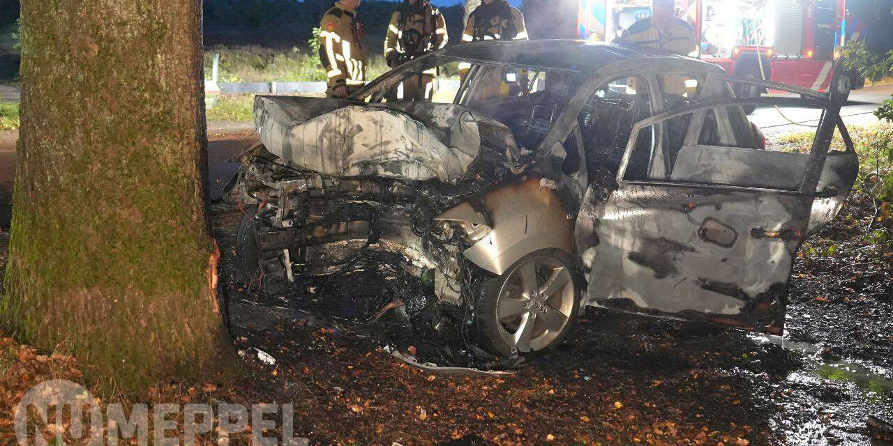 Eenzijdig ongeval op Kampweg