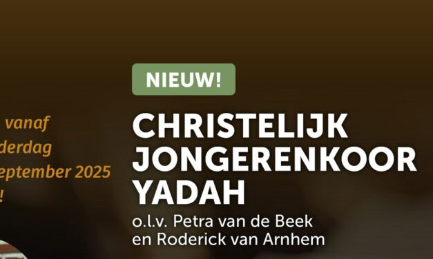 Christelijk Jongerenkoor Yadah in september van start