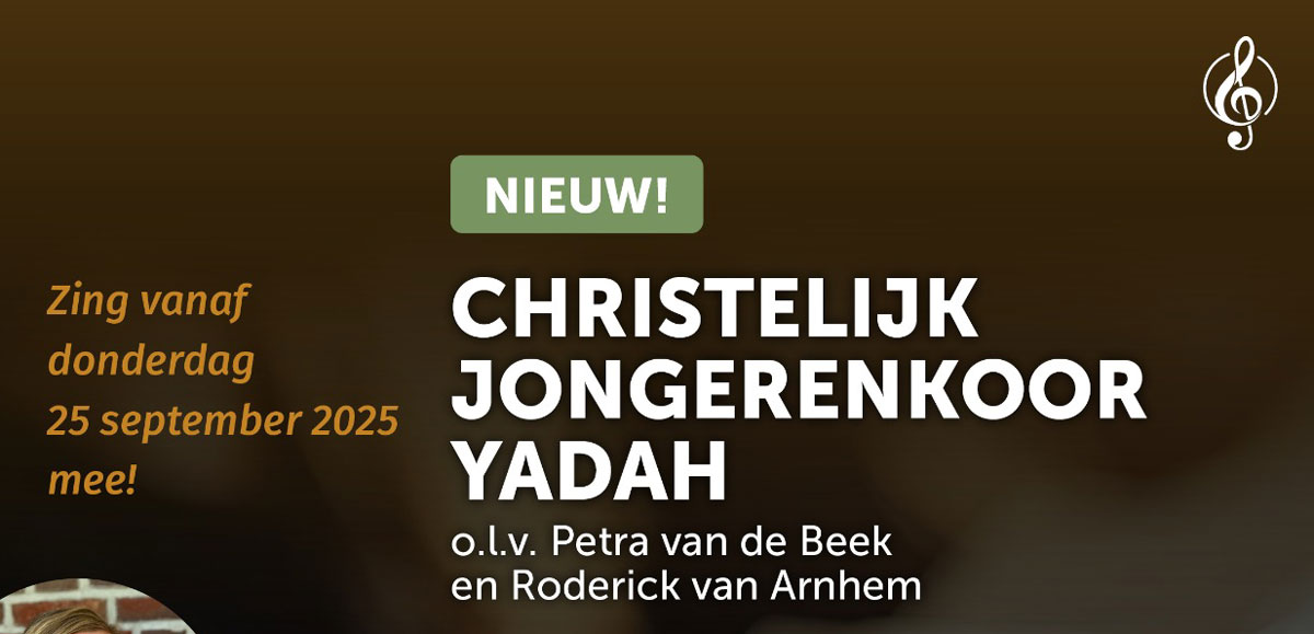 Christelijk Jongerenkoor Yadah in september van start