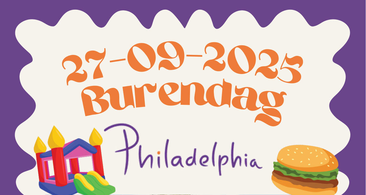 Burendag bij Philadelphia Julianastraat!