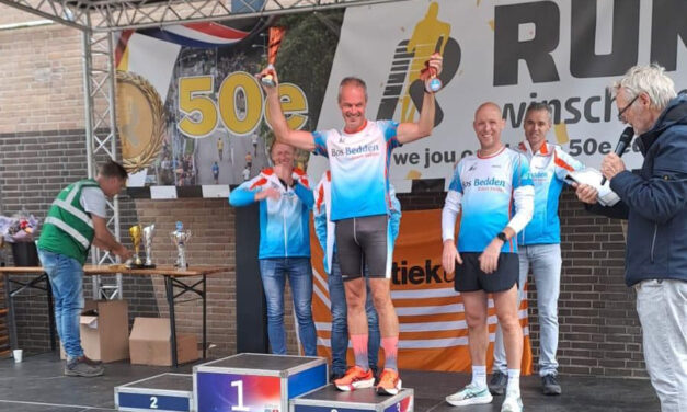 Lopers Bos Bedden Loopgroep AG ’85 verrassen met podiumplaats bij Run 100 KM in Winschoten