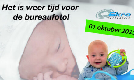 Het is weer tijd voor de bureaufoto’s