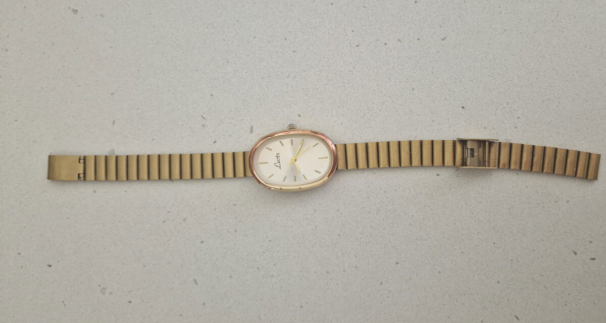 Dameshorloge gevonden