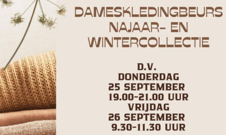 Dameskledingbeurs in de Leerkamer