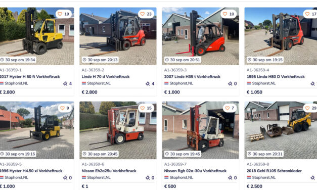 Bekijk deze geweldige veiling: Heftrucks, hoogwerkers, grondverzet machines, uitrustingsstukken en onderdelen