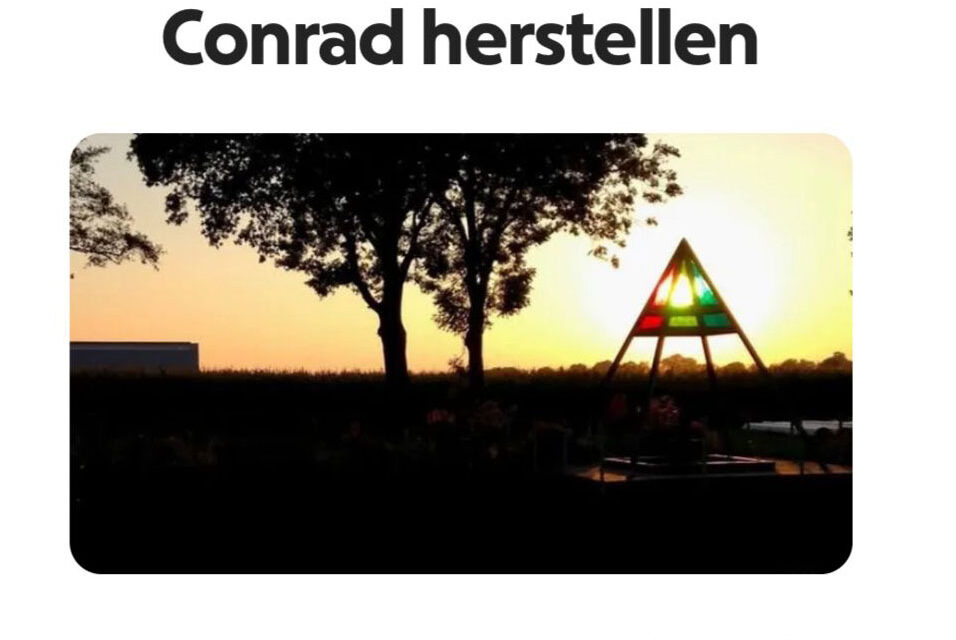 Geef ook voor herstel Monument Kamp Conrad
