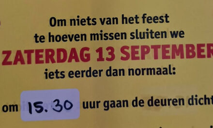Kruidvat sluitingstijd zaterdag 13 september