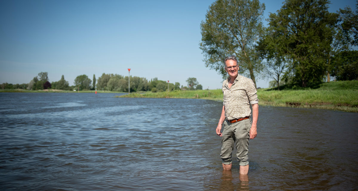Rivierjournalist Wim Eikelboom spreekt in Museum Staphorst over waterbeheer