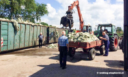 Inzameling DROOG en SCHOON landbouwplastic en balenfolie