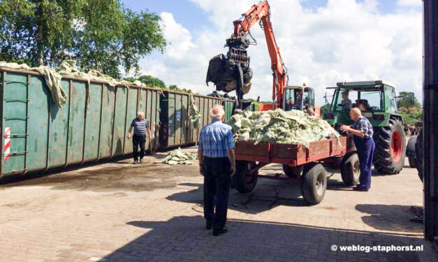Inzameling DROOG en SCHOON landbouwplastic en balenfolie
