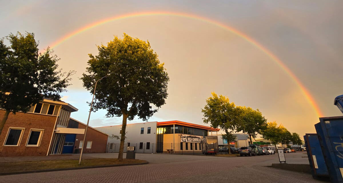 Regenbogen boven Staphorst