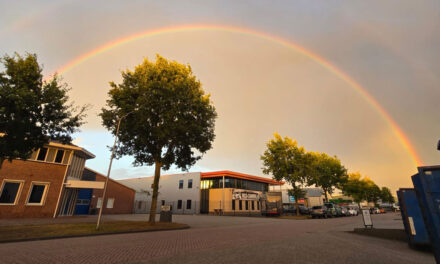 Regenbogen boven Staphorst
