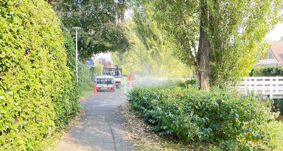 Hekwerk bruggen in Zuid krijgen schoonmaakbeurt