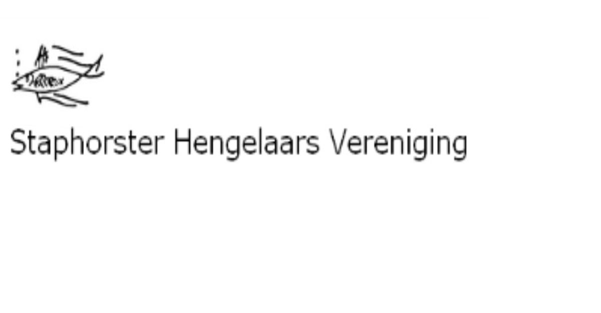 Jubileumwedstrijd 75-jarig bestaan Staphorster Hengelaars Vereniging
