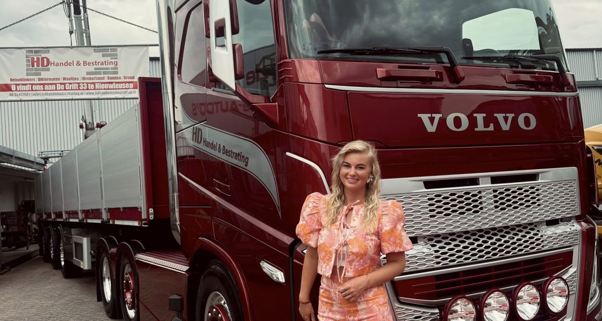 Stephanie (22) uit Staphorst: “De transportwereld is mijn wereldje”