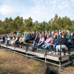 Onthulling kunstwerk De Horst op verkeersknooppunt Lankhorst A28/A32
