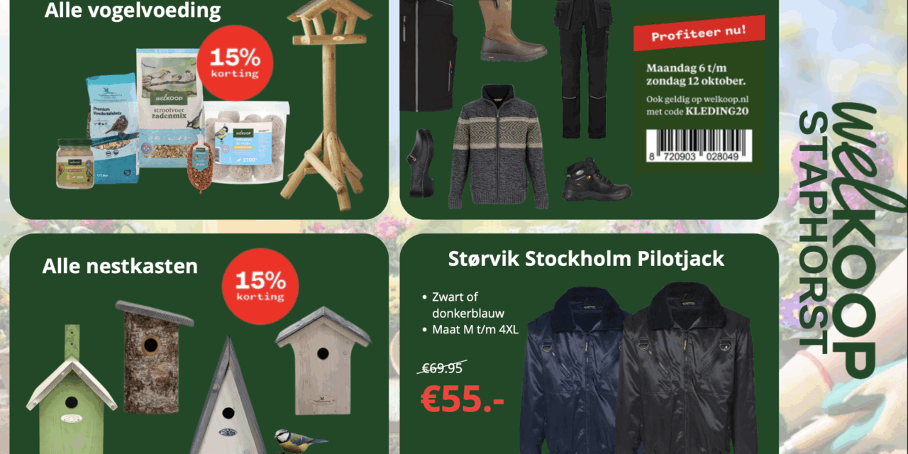 Acties bij Welkoop Staphorst