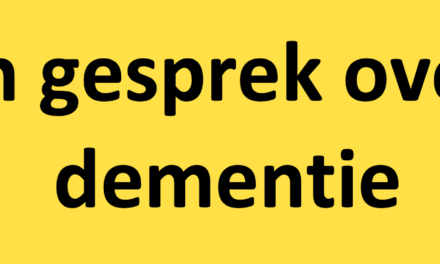 In gesprek over dementie – Maandagmiddag 3 november 2025