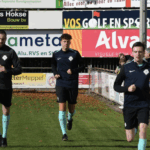 wedstrijd tussen vv Staphorst en Sparta Nijkerk, gespeeld op zaterdag 18 oktober 2025.