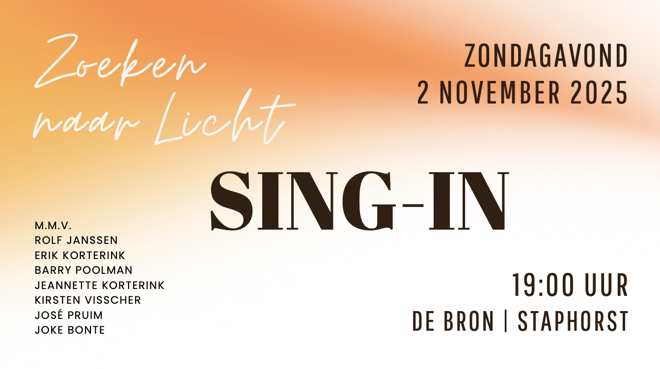 Sing-in De Bron Staphorst