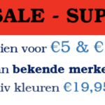 SUPERSALE bij Veijer de breier uit Staphorst