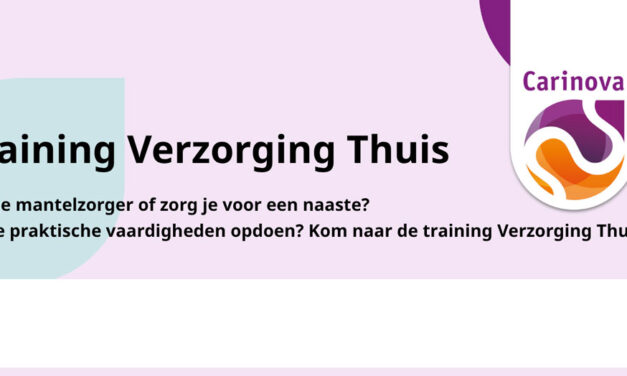 Kom naar de training Verzorging Thuis