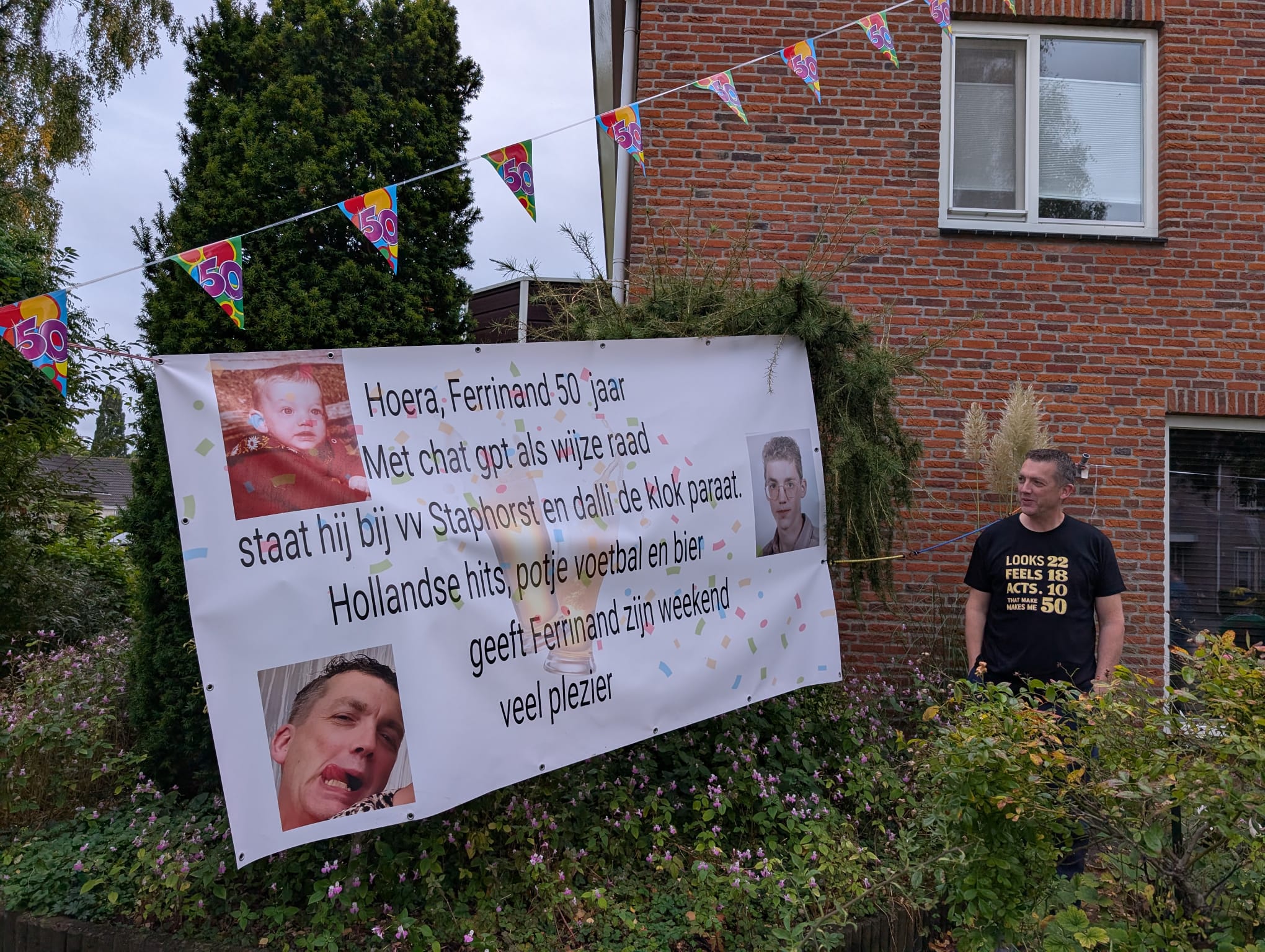 Hoera Ferrinand 50 jaar!